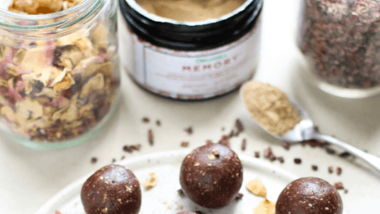 "Boost Your Memory" Cacao Bliss Balls - Organika Health Products