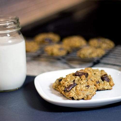 Chocolate Chip Banana Collagen Protein Cookies - Organika Health Products