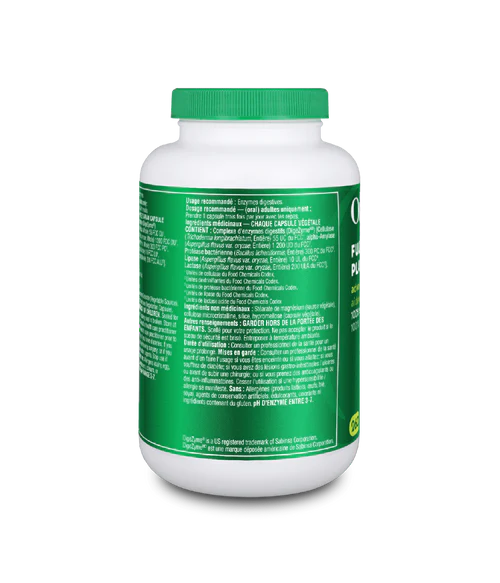 Full Spectrum Plant Enzymes - 260 vcaps - Organika Health Products