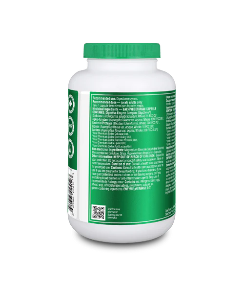 Full Spectrum Plant Enzymes - 260 vcaps - Organika Health Products