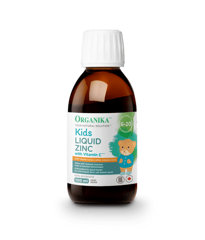 Zinc liquide pour enfants avec vitamine C
