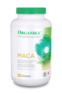 Maca Capsules - 180 Vcaps - Organika Health Products