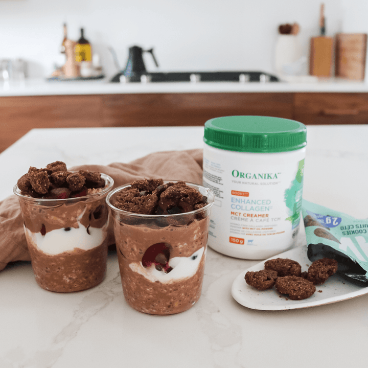 Black Forest Overnight Oats Recipe - Organika Health Products
