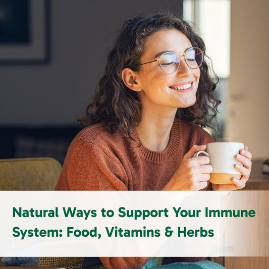 Natural Ways to Support Your Immune System: Food, Vitamins & Herbs - Organika Health Products