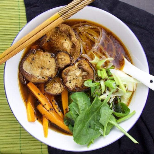 Spicy Asian Beef Bone Broth Soup with Shiitake - Organika Health Products