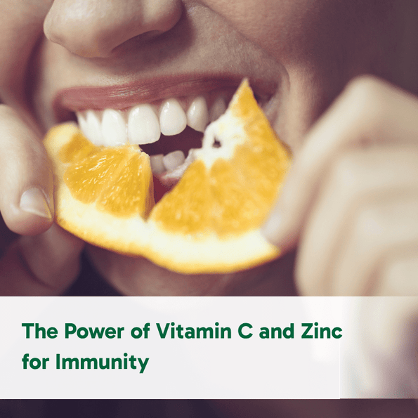 The Power of Vitamin C and Zinc for Immunity Boost - Organika Health Products