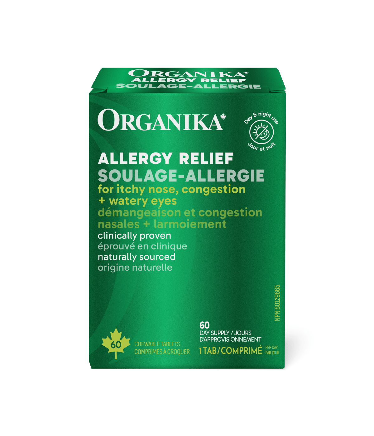 Allergy Relief - 60 Tablets - Organika Health Products