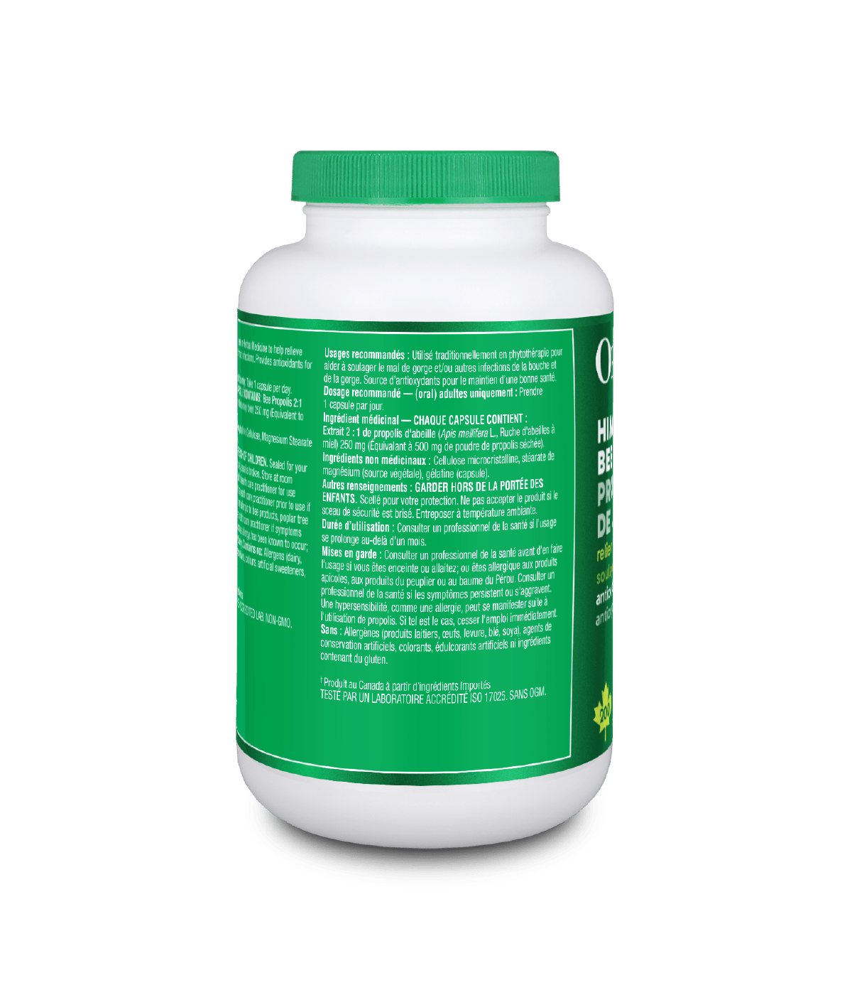 Bee Propolis Himalayan - 200 caps - Organika Health Products