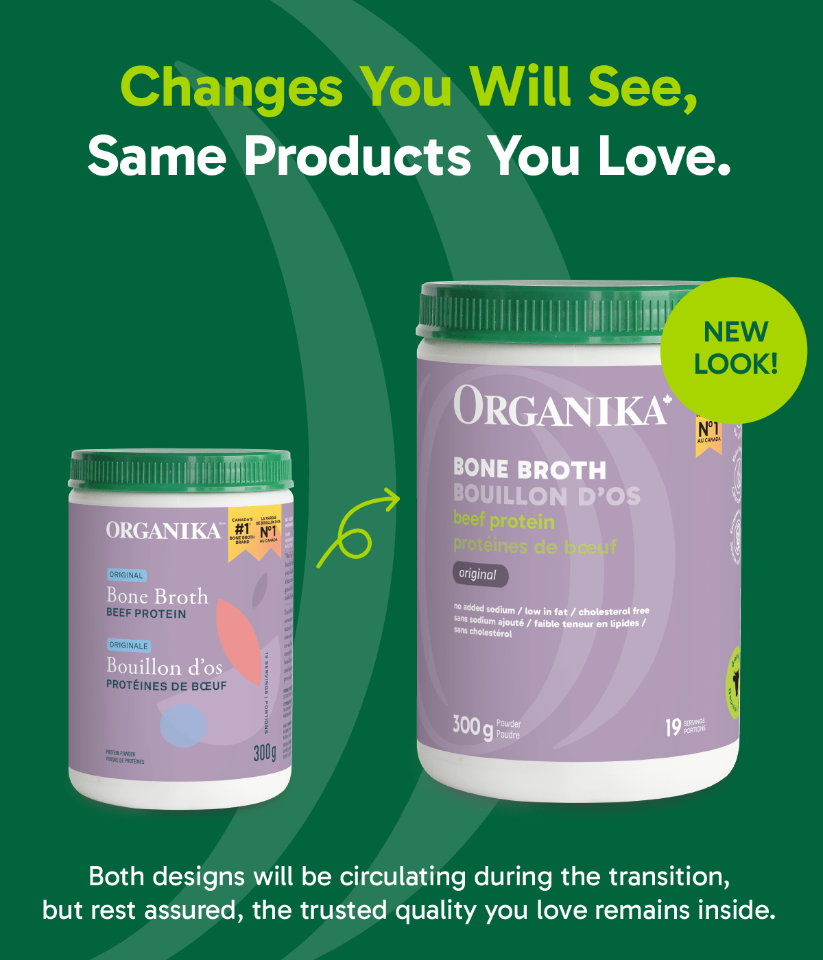 Beef Bone Broth Protein Powder - Original - Organika Health Products