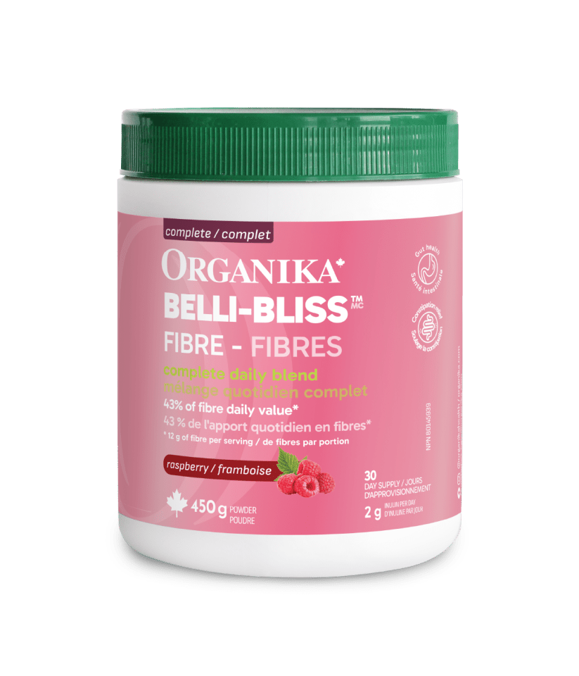 Belli - Bliss Complete Fibre - Raspberry - 450 g Tub - Organika Health Products