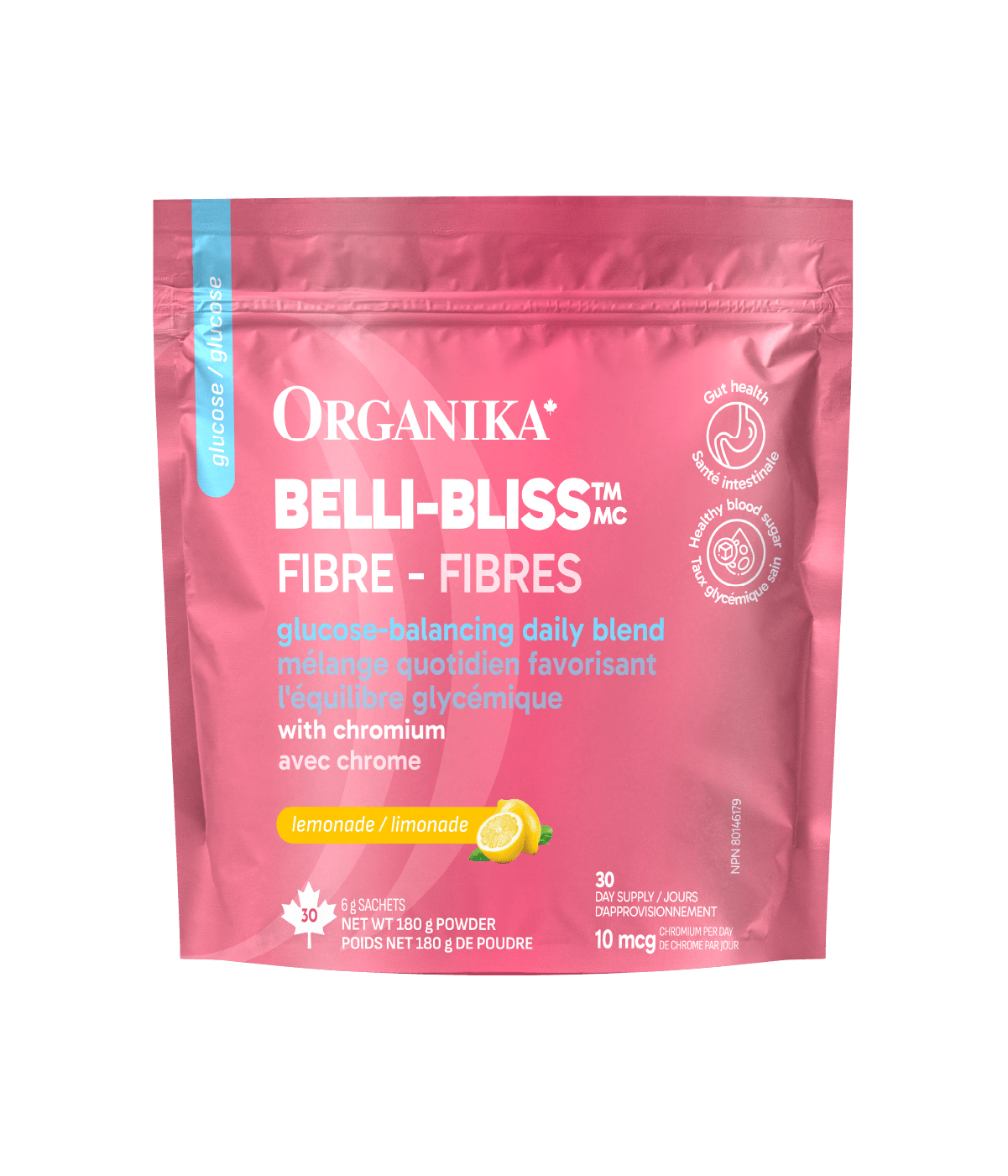 Belli - Bliss Glucose Fibre - 6 g x 30 Sachets - Organika Health Products