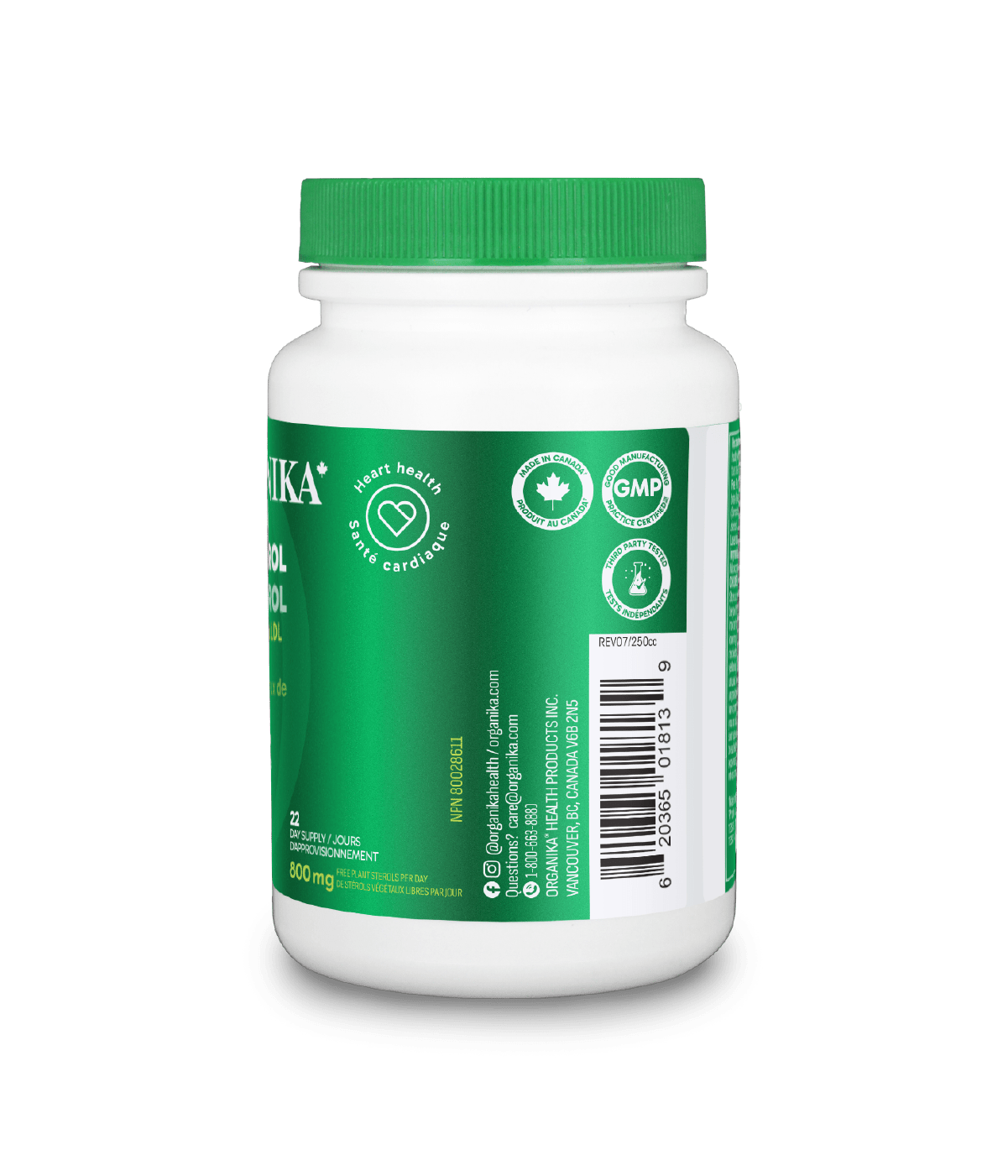 Cholesterol - 90 tablets - Organika Health Products