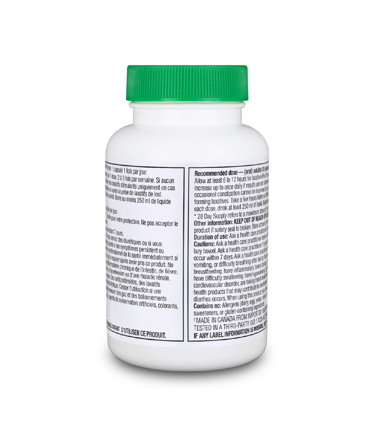 Colon Cleanse - 28 vegetarian capsules - Organika Health Products