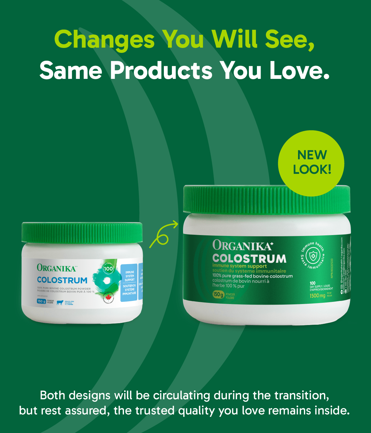 Colostrum Powder - 150 g - Organika Health Products