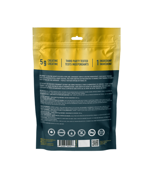 Creatine Sachets - Unflavoured - Organika Health Products