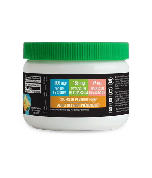 Electrolytes Extra Strength - Fruit Punch - Organika Health Products