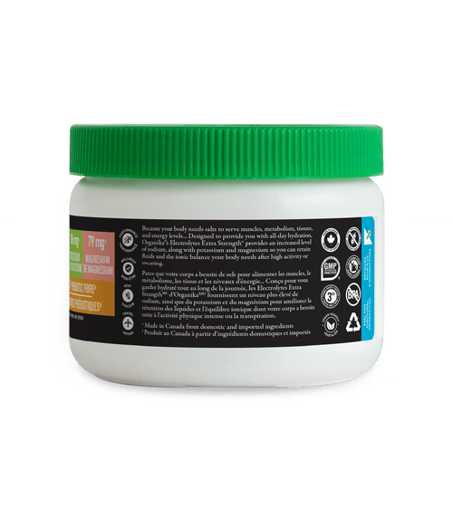 Electrolytes Extra Strength - Fruit Punch - Organika Health Products