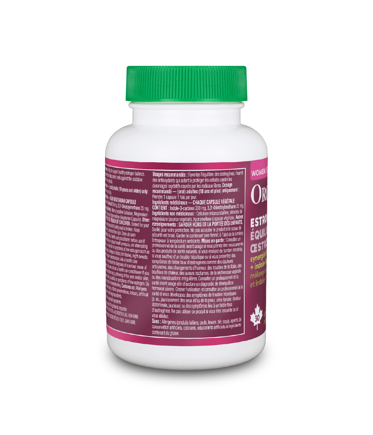 Estrogen Balance - 30 Vcaps - Organika Health Products