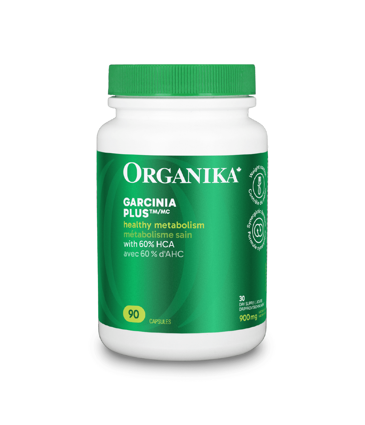 Garcinia Plus - 90 Caps - Organika Health Products