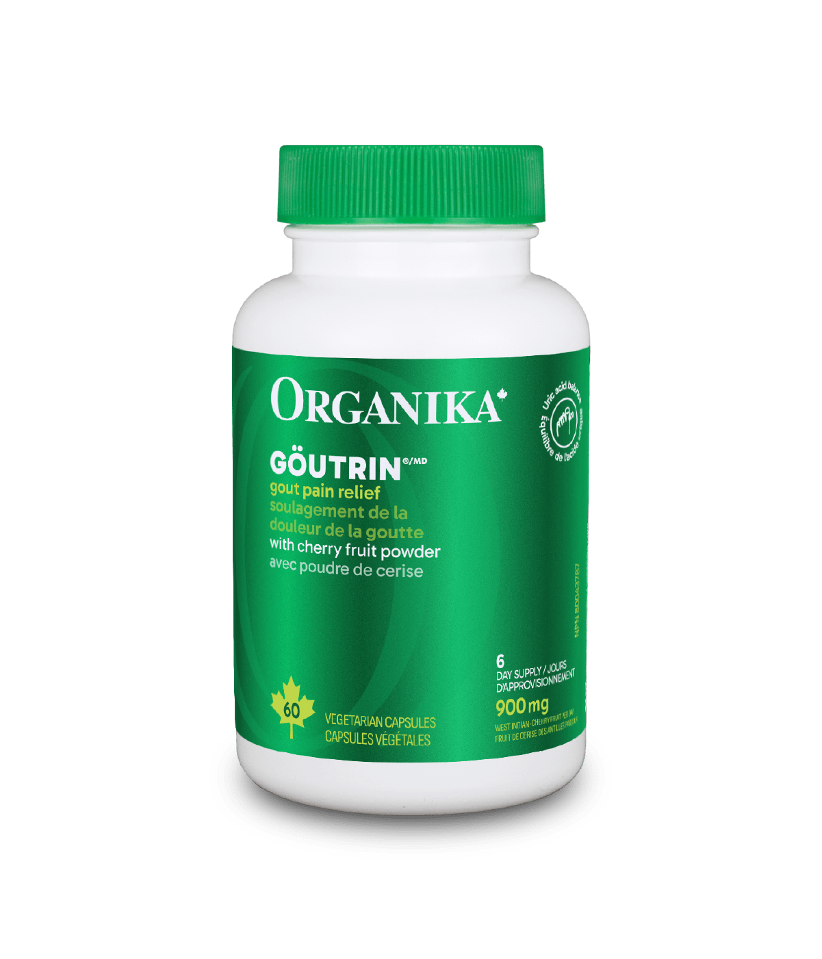 Göutrin - 60 Vcaps - Organika Health Products