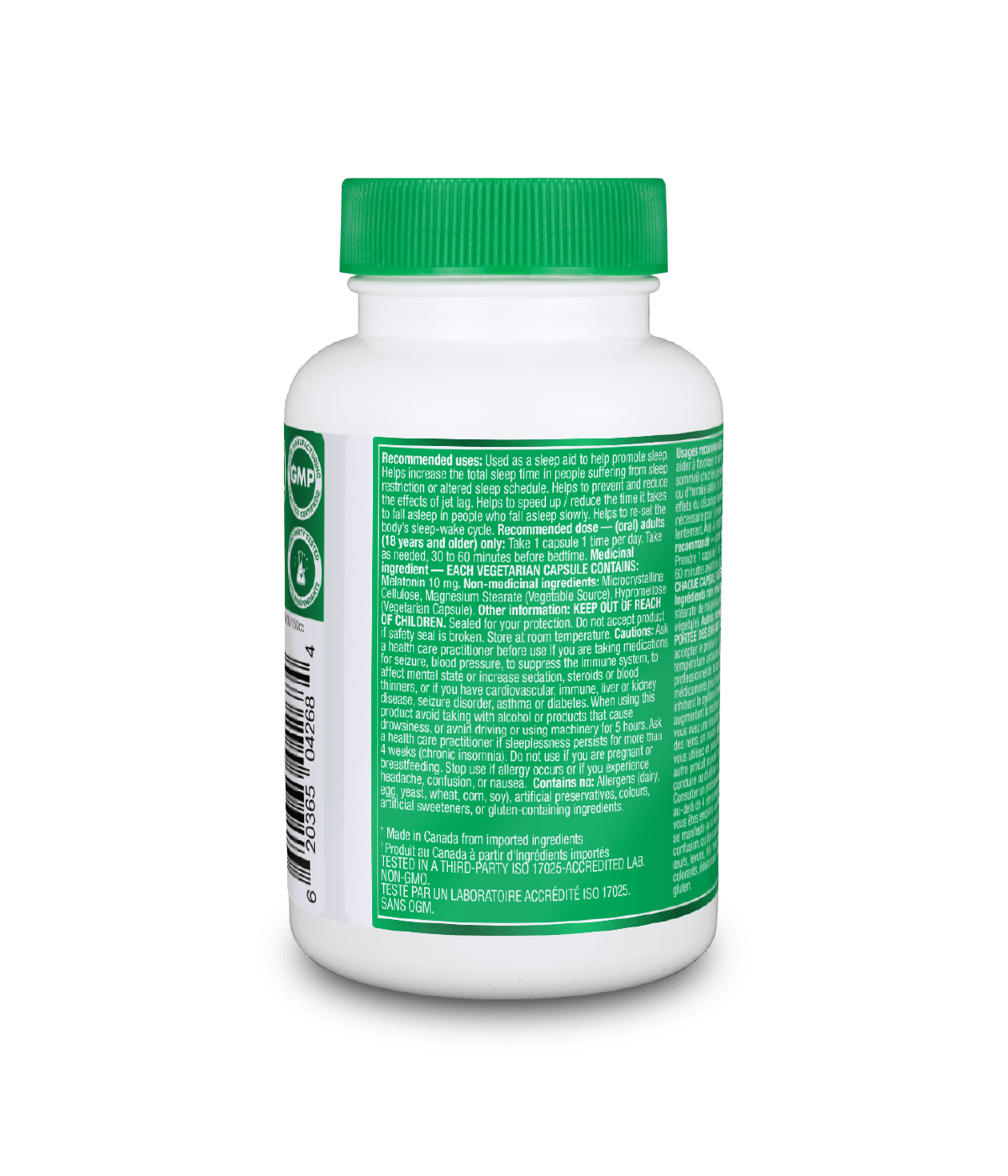 Melatonin - 150 Vcaps - Organika Health Products