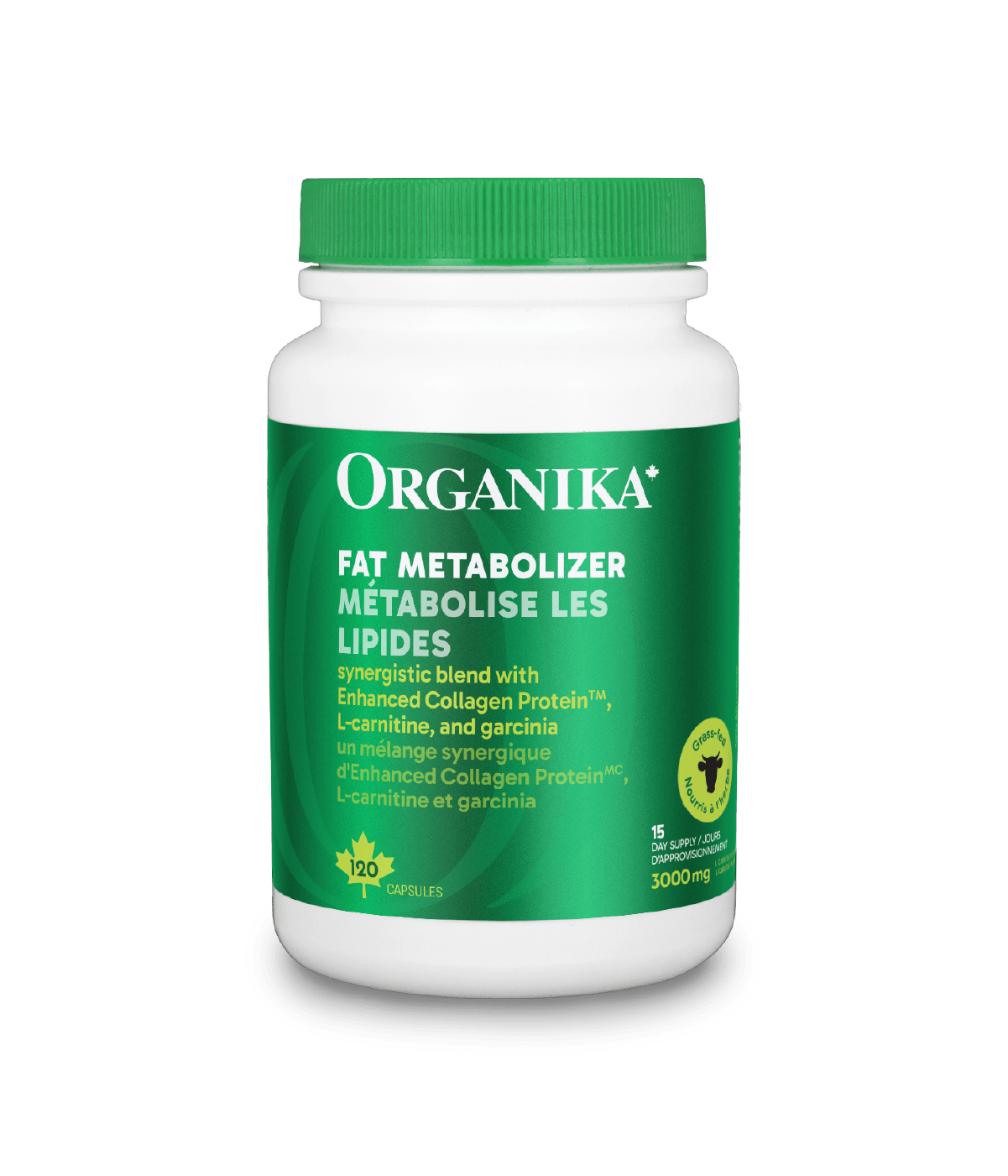Metaboost Fat Metabolizing Complex Capsules - 120 capsules - Organika Health Products