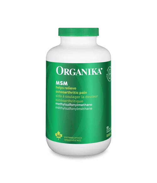 MSM (Methylsulfonylmethane) - 360 Vcaps - Organika Health Products