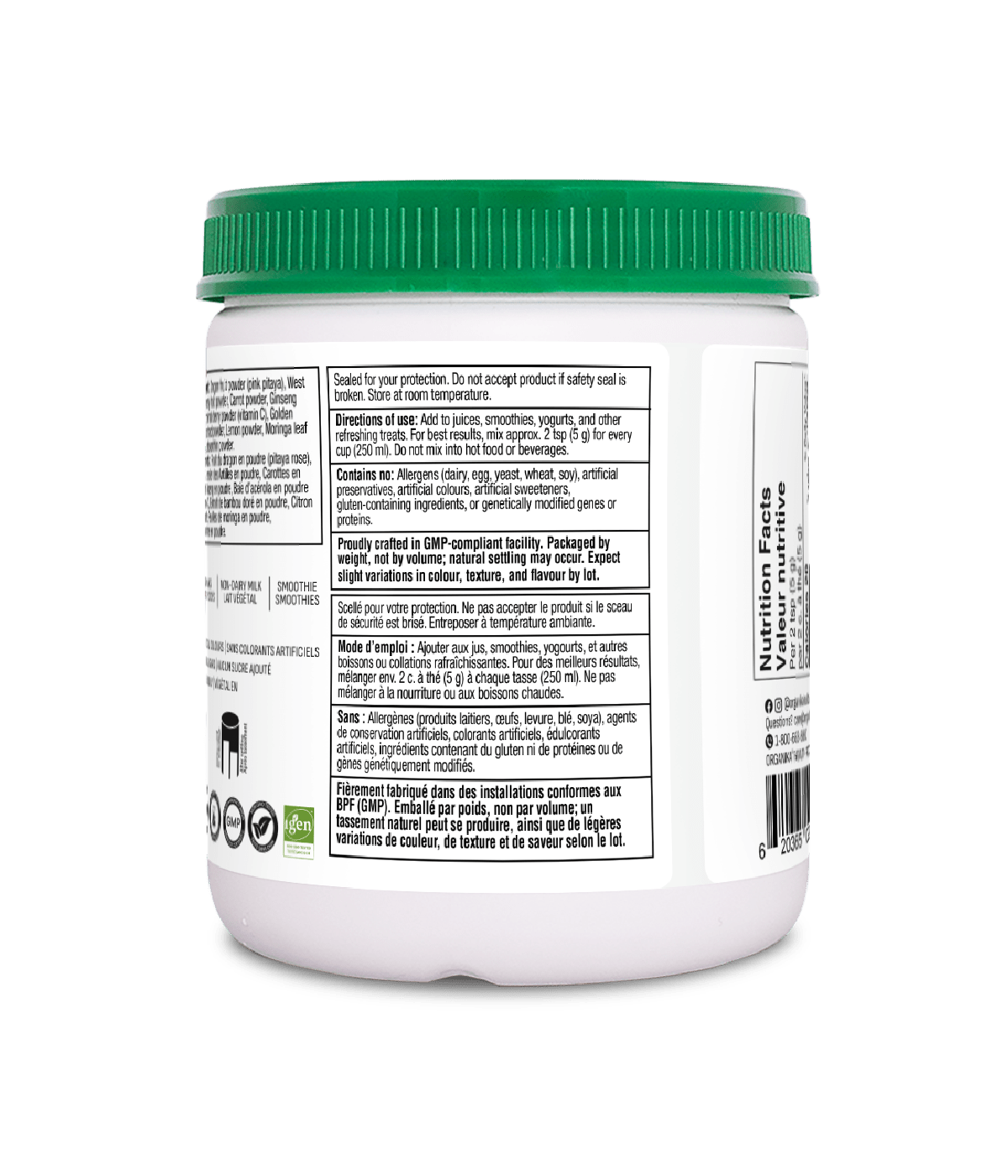 Plant - Based Collagen Booster - 150 g - Organika Health Products