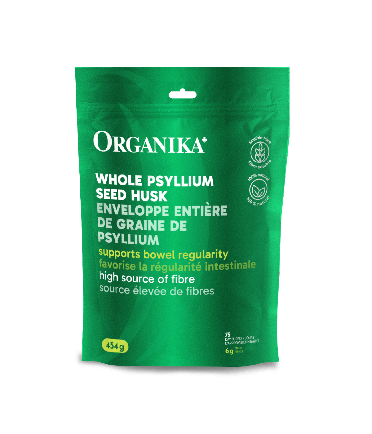 Psyllium Seed Husk Whole - Organika Health Products