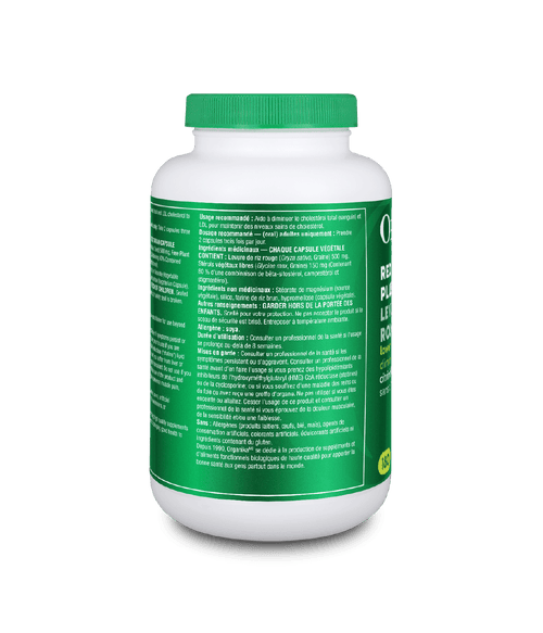 Red Yeast Rice Plus - 180 Caps - Organika Health Products