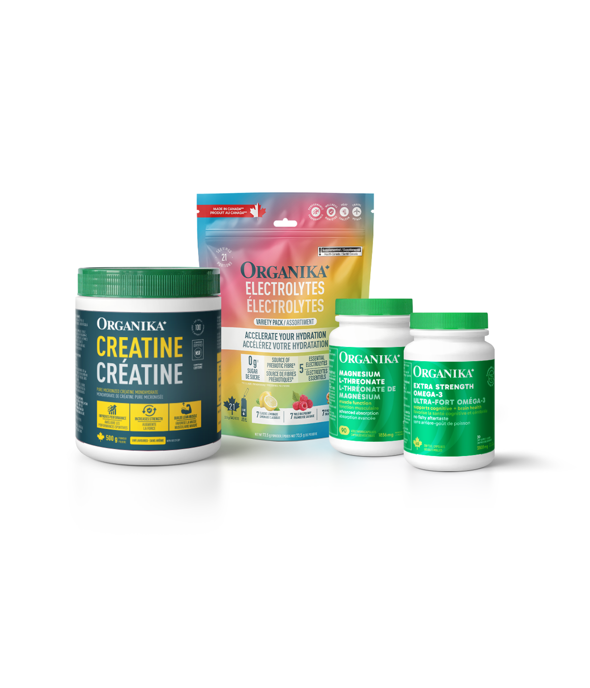 The Hydrated and Sharp Bundle - Organika Health Products