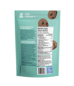 FÄV Keto Mini Cookies - Double Chocolate 90g Pouch - 90g Pouch - Organika Health Products