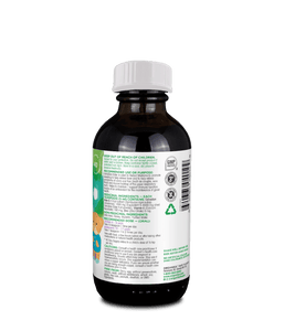 Kids Elderberry Cough Relief Syrup - Honey - Organika Health Products