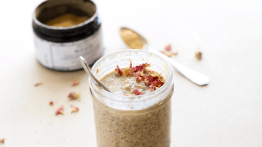 Chia Ashwaganda "Mood Enhancing" Overnight Oats - Organika Health Products