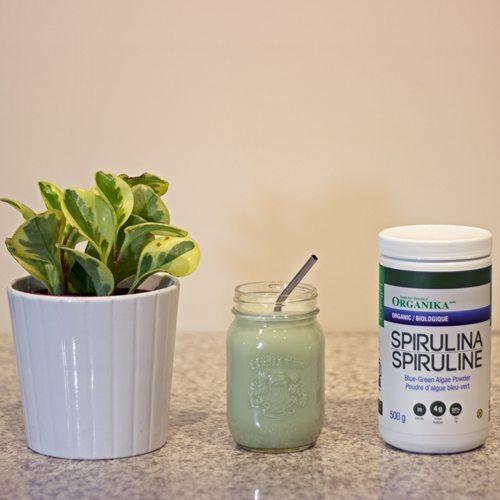 How to Make Spirulina Almond Milk - Organika Health Products