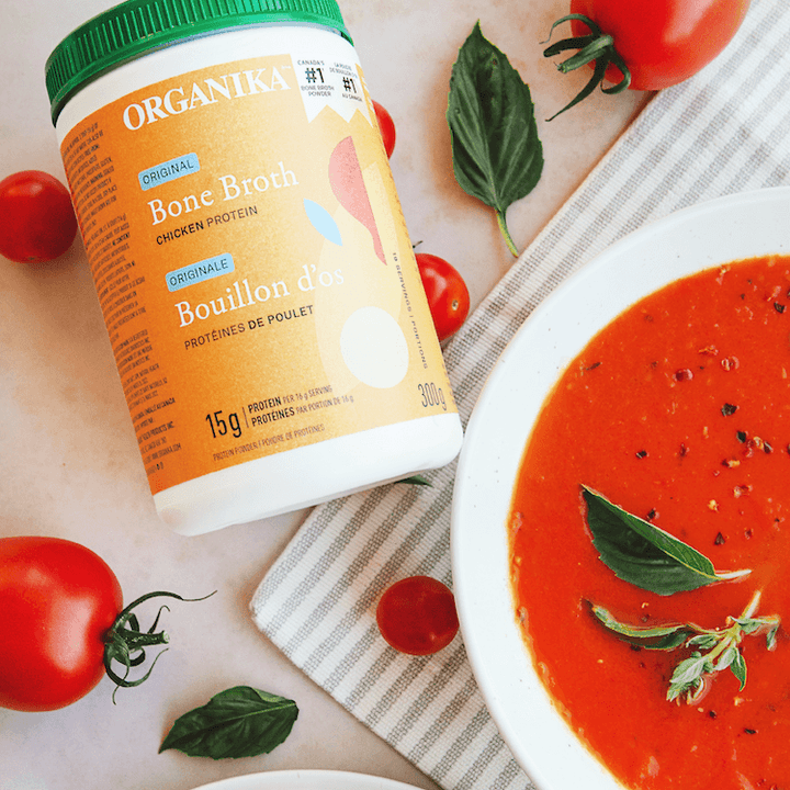 Roasted Tomato and Bone Broth Soup - Organika Health Products