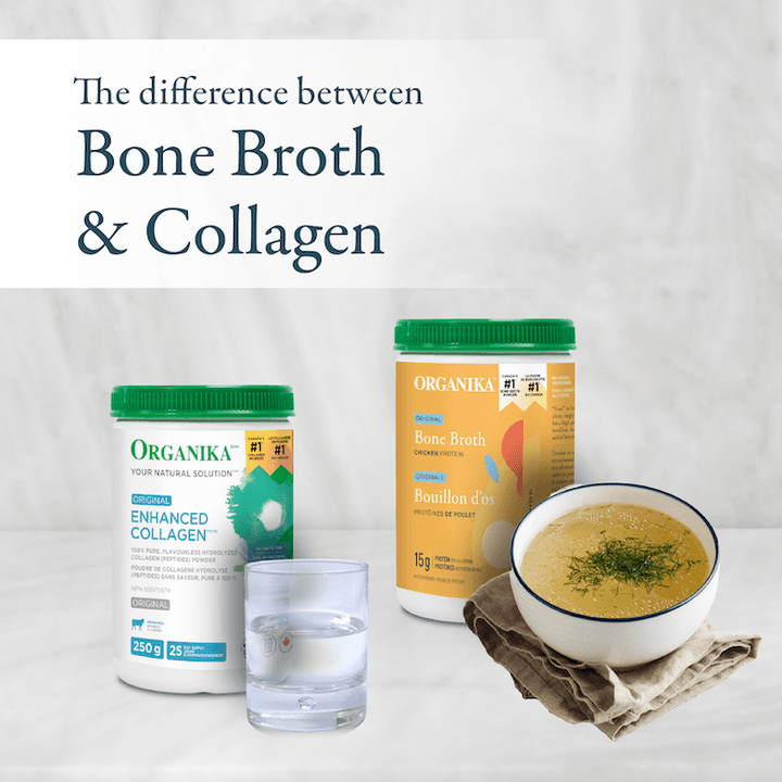The Difference Between Bone Broth and Collagen - Organika Health Products