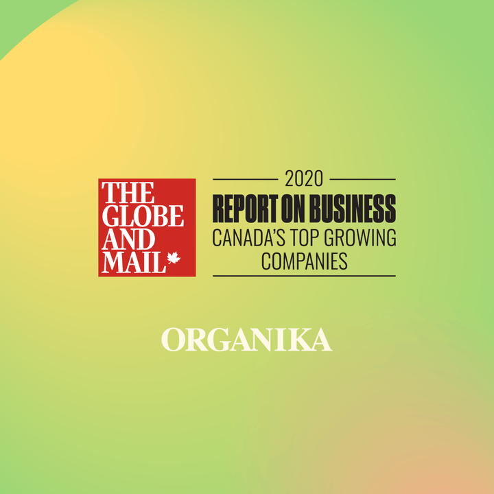 We're a Proudly Canadian Top Growing Company - Organika Health Products