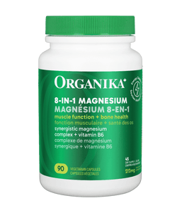 8 - in - 1 Magnesium - 90 Vcaps - Organika Health Products