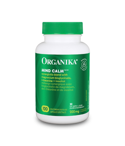 Mind Calm Capsules with Magnesium Bisglycinate & L-Theanine