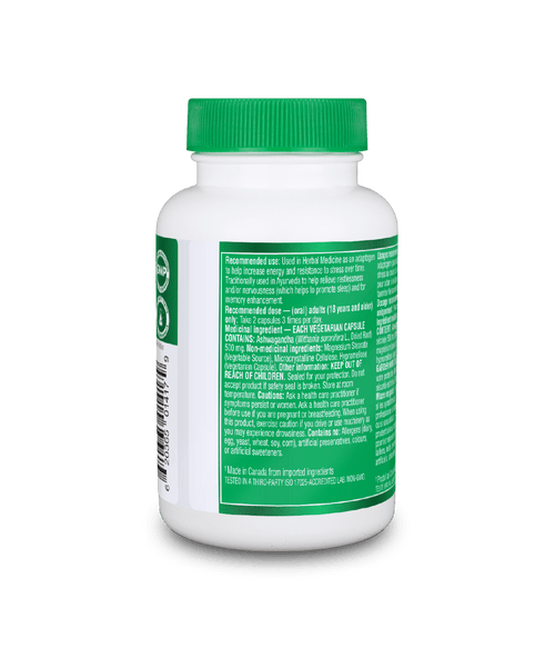 Ashwagandha - 60 Vcaps - Organika Health Products