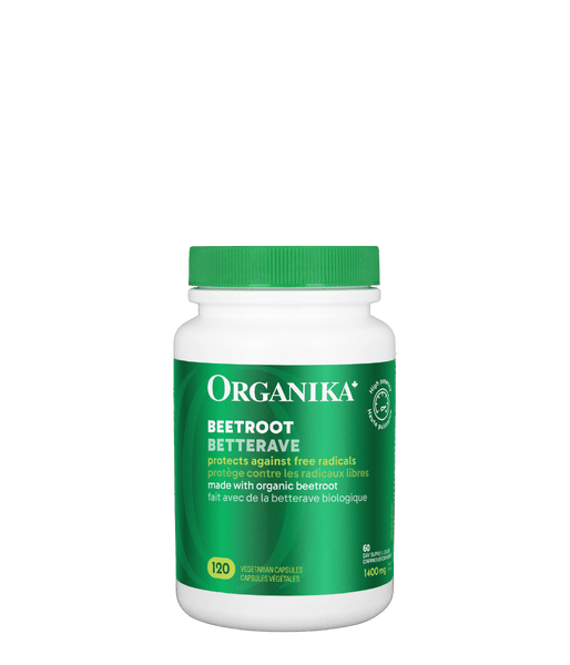 Beetroot Capsules - 120 Vcaps - Organika Health Products