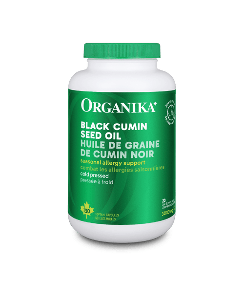 Black Cumin Seed Oil - 120 sftgl - Organika Health Products