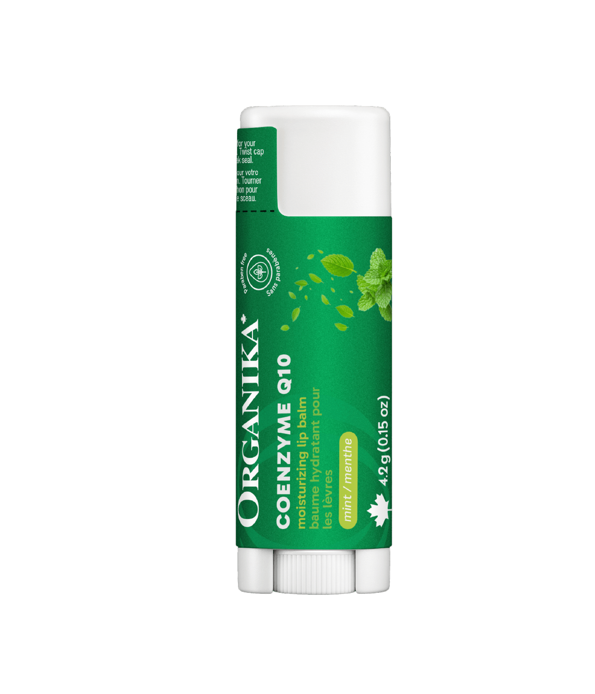 Coenzyme Q10 Lip Balm - 4.2 g - Organika Health Products