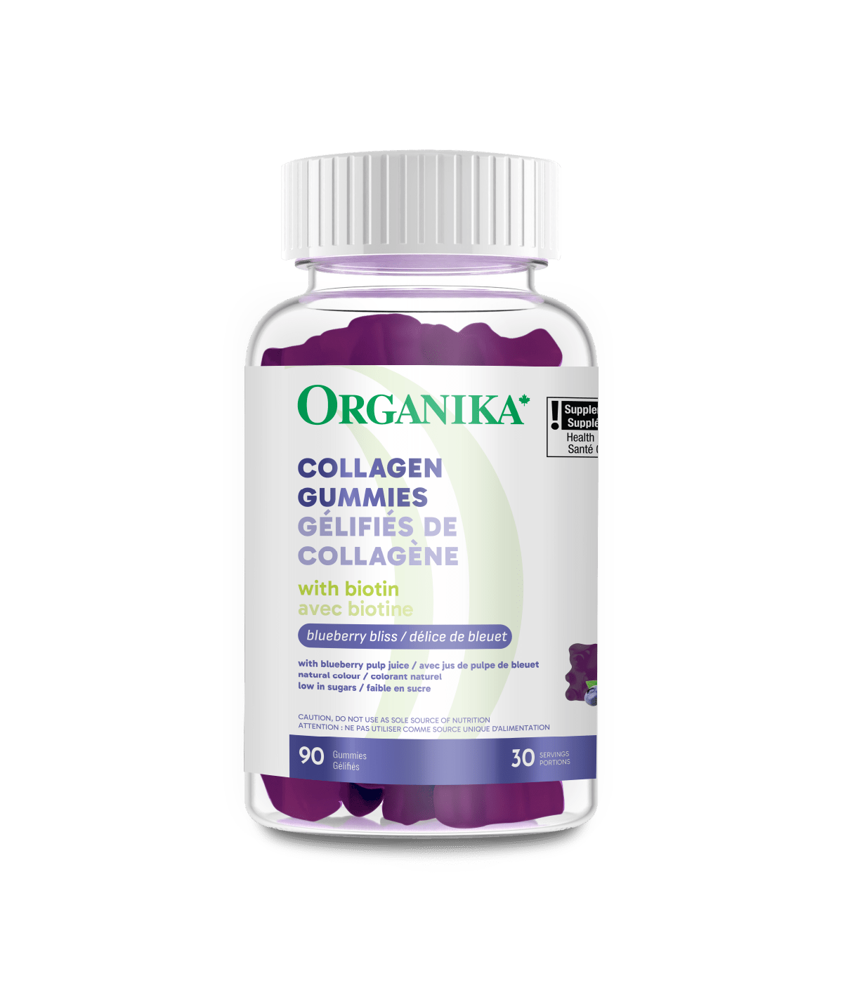 Collagen Gummies - Blueberry Bliss - Organika Health Products