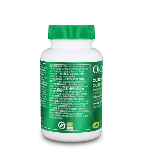 Curcumin - 60 Vcaps - Organika Health Products