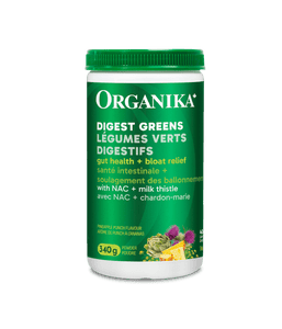 Digest Greens - 340 g - Organika Health Products