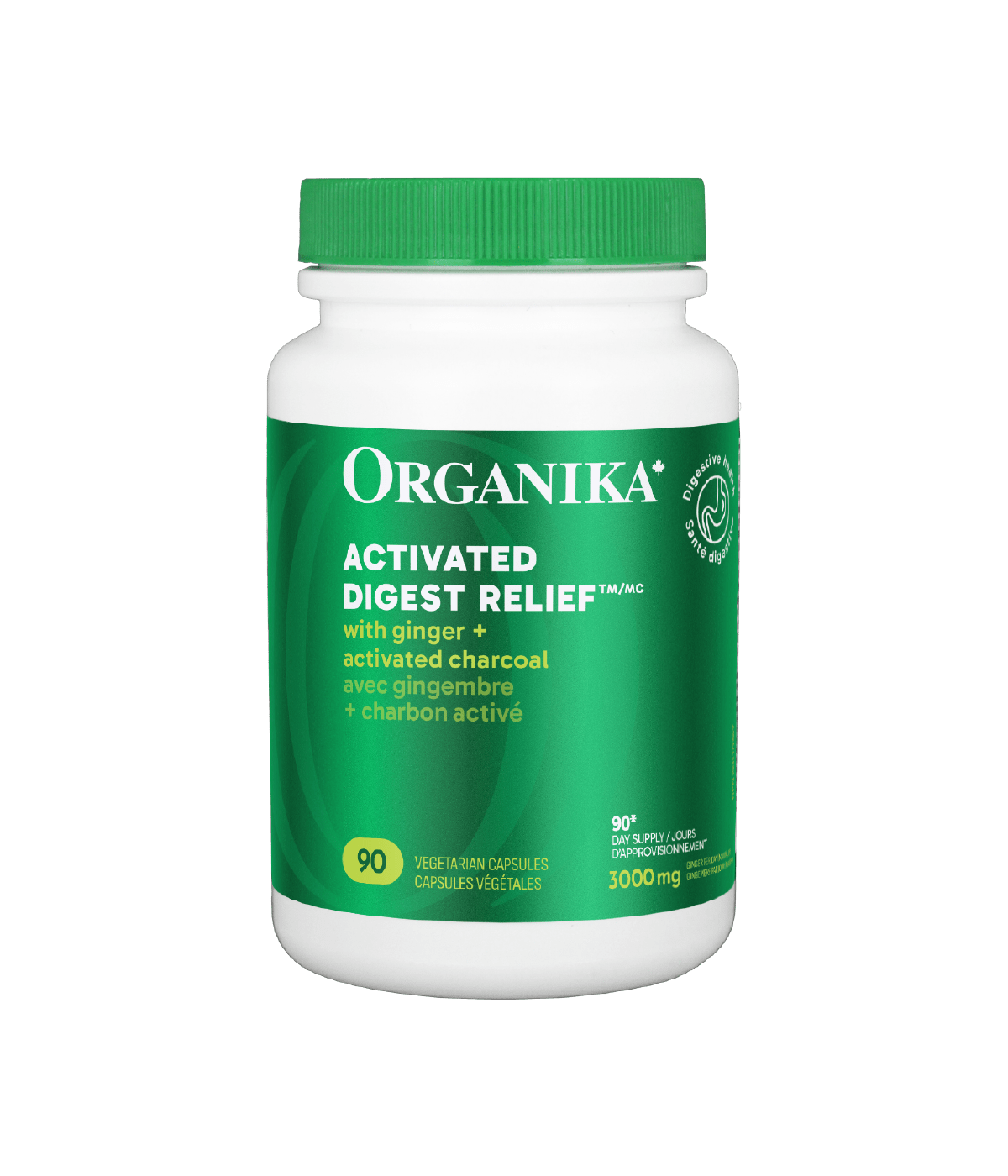 Digest Relief - 90 vcaps - Organika Health Products