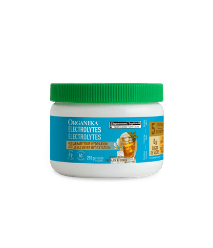 Electrolytes 60 Servings - Lemon Iced Tea - 210 g (60 Servings) - Organika Health Products