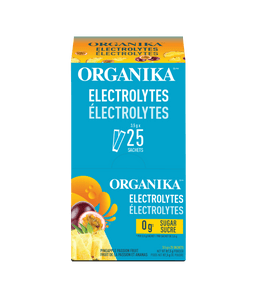 Electrolytes Sachets - Pineapple Passion - Box (25 Sachets) - Organika Health Products